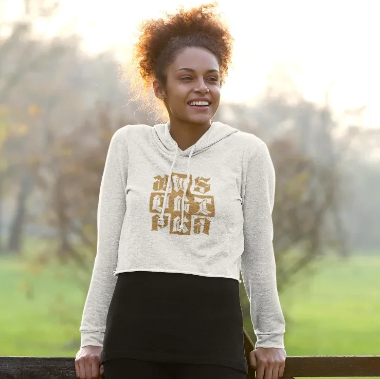 aespa cropped hoodies