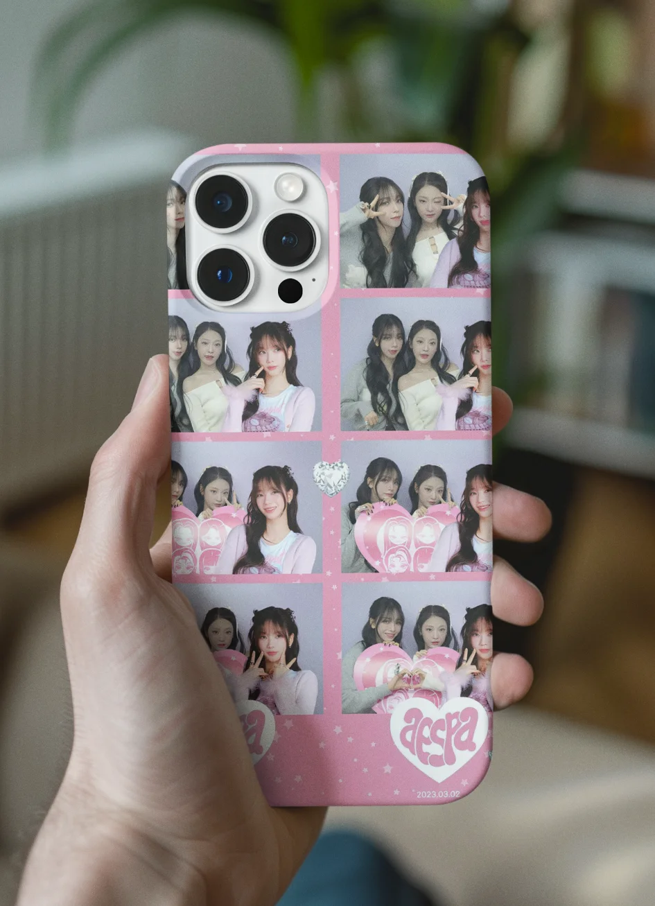 Aespa Photobooth Phone Case for ALL Phone models #2 - Image 2
