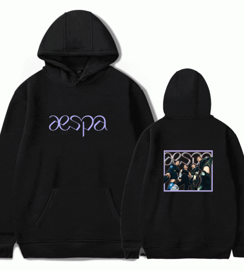 Aespa Group Portrait Hoodie