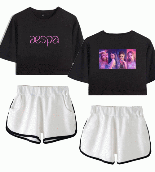 Aespa Member Photo Collage Tracksuit